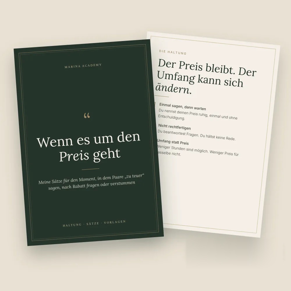 PDF-Heft „Wenn es um den Preis geht“