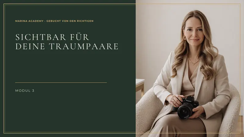 KI-generiertes Bild: Modul 3: Sichtbar für deine Traumpaare – mehr passende Anfragen